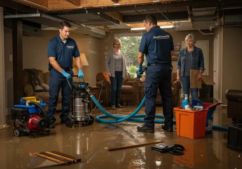 Basement Water Extraction and Removal Techniques process in Hunters Creek Village, TX